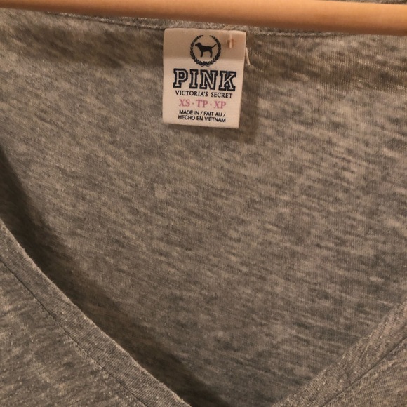 PINK Victoria’s Secret Grey Shirt - Picture 3 of 3